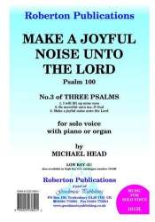 Make A joyful Noise unto the Lord - Michael Head
