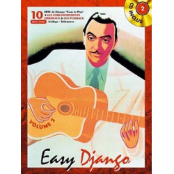 Easy Django vol.2 (+CD): pour guitare/tab -Django Reinhardt