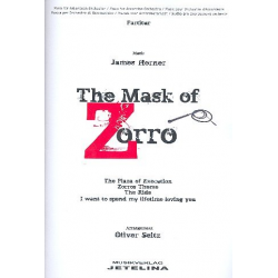 The Mask of Zorro: für Akkordeonorchester - Frank Marocco