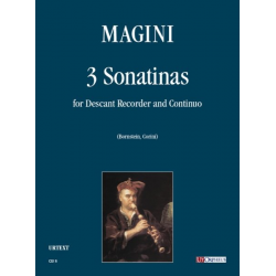 3 sonatine per flauto soprano e basso - Francesco Magini