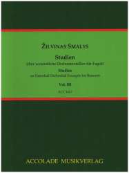 Studien über wesentliche Orchesterstellen Band 3 - Zilvinas Smalys