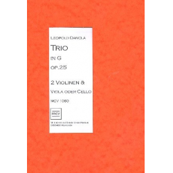 Trio G-Dur op.25 für 2 Violinen, - Leopold Dancla