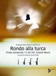 Rondo alla turca KV 331 - Finale, Sonata No. 11, KV 331, Turkish March - Wolfgang Amadeus Mozart / Arr. William J. Perconti