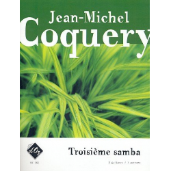 Troisième samba pour 3 guitares - Jean-Michel Coquery