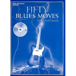 50 Blues Moves (+C): for guitar in tablature - Richard Daniels