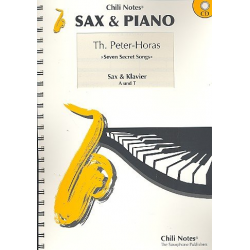 7 Secret Songs (+CD) für 2 Saxophone (A/T) - Thomas Peter-Horas