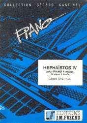 Hephaistos 4 pour piano 4 mains - Gerard Gastinel