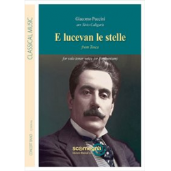 E Lucevan Le Stelle from "Tosca" (Solo für Tenor - ital. Text - oder Euphonium) -Giacomo Puccini / Arr.Silvio Caligaris