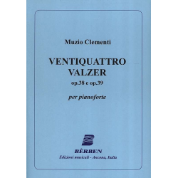 24 Walzer Op.38 e 39 - Muzio Clementi