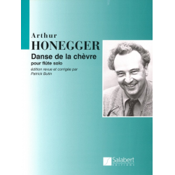 Danse de la chèvre für Flöte solo - Arthur Honegger / Arr. Patrick Butin