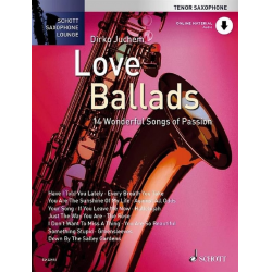 Love Ballads - Tenor-Saxophon (+Online-Material) -Diverse / Arr.Dirko Juchem