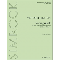 Vortragsstück in Form von 4 kurzen Berichten : - Victor Fenigstein