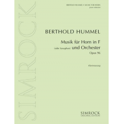 Musik für Horn und Orchester op.96a : - Bertold Hummel