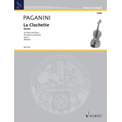 LA CLOCHETTE OP.7, RONDO FROM THE - Niccolo Paganini