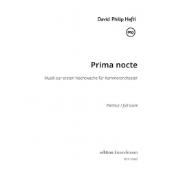 OCT10342 Prima nocte - - David Philip Hefti