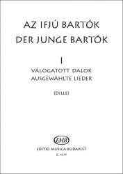 DER JUNGE BARTOK BD.1 : AUSGEWAEHLTE - Bela Bartok