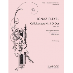 Konzert C-Dur Nr.3 Ben105 für - Ignaz Joseph Pleyel