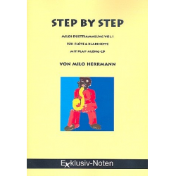 Step by Step (+CD) für 2 Blasinstrumente - Milo (Klaus-Peter) Herrmann