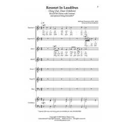 Resonet in Laudibus - Michael Praetorius