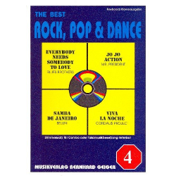The Best of Rock, Pop & Dance Band 4 (Keyb/Akk)