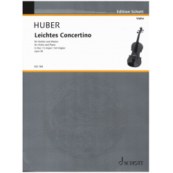 Leichtes Konzertino G-Dur op.36 : - Adolf Huber