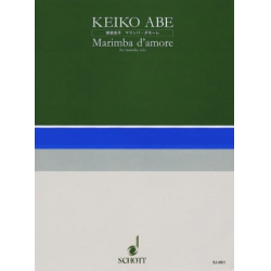 Marimba d'amore for marimba solo - Keiko Abe