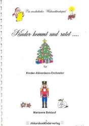 Kinder kommt und ratet Weihnachtsratespiel - Marianne Baldauf