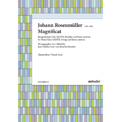 MAGNIFICAT : FUER 5-STG GEM CHOR, - Johann Rosenmüller