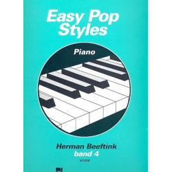 Easy Pop Styles vol.4 for piano - Herman Beeftink