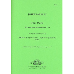 4 Duets with Lute and Viol - John Bartlet