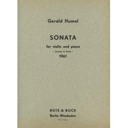 Sonate Nr.1 - Gerald Humel