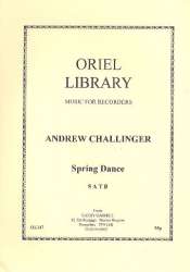 Spring dance for recorder quartet - Andrew Challinger