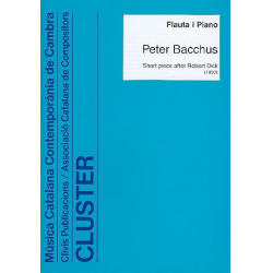 Short Piece after Robert Dick für Flöte - Peter John Bacchus