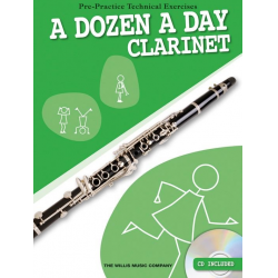 A Dozen a Day (+CD) for clarinet
