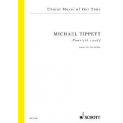 POORTITH COULD : FOR MIXED CHOIR - Michael Tippett