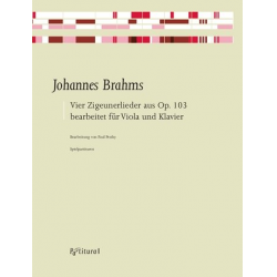 4 Zigeunerlieder op.103 - Johannes Brahms