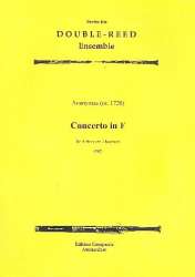 Concerto F Major for 4 oboes and - Anonymus