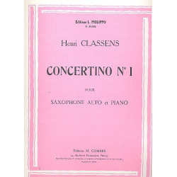 Concertino Nr.1 op.85,1 für Altsaxophon - Henri Classens