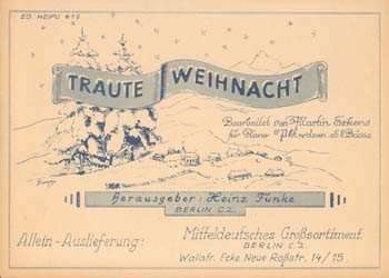 Traute Weihnacht für Akkordeon