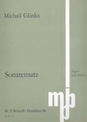 Sonatensatz für Fagott und Klavier - Mikhail Glinka