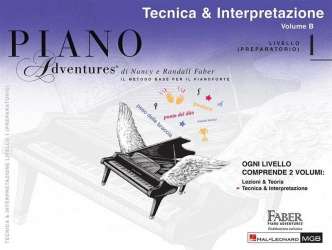 HL00244183 Piano Adventures Livello 1 - Tecnica & Interpretazione preparatorio vol.B - - Nancy Faber