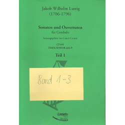 Sonaten und Ouvertüren Band 1-3 - Jacob Wilhelm Lustig