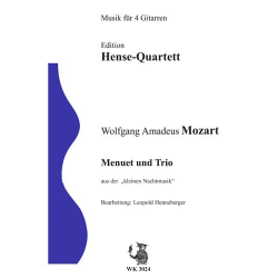 Menuett und Trio aus - Wolfgang Amadeus Mozart