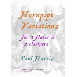 Hornpipe Variations : for 2 flutes - Paul Harris