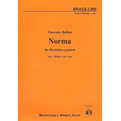 Norma für 2 Trompeten, Horn in F, - Vincenzo Bellini