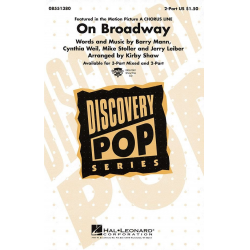On Broadway -Barry Mann / Arr.Kirby Shaw