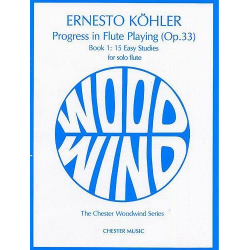 Progress in Flute Playing op.33 vol.1 -Ernesto Köhler