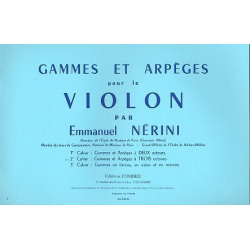 Gammes et arpèges vol.2 - Emmanuel Nerini