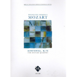Sinfonia KV76 pour 4 guitares - Wolfgang Amadeus Mozart