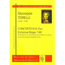 Konzert D-Dur Nr.6 ER188 - Giuseppe Torelli